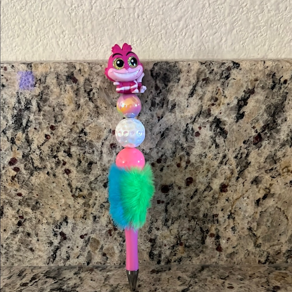 Colorful Novelty Pen with Character Top